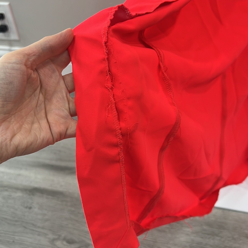 Amanda Uprichard x REVOLVE Gilda Gown in Crimson - Picture 10 of 10